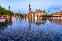 Mirror Fountain City Park Bradford UK