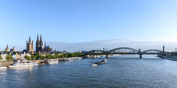 River Rhine Cologne Germany