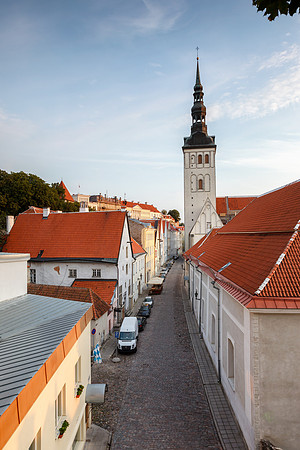 Streets of Tallinn,Estonia