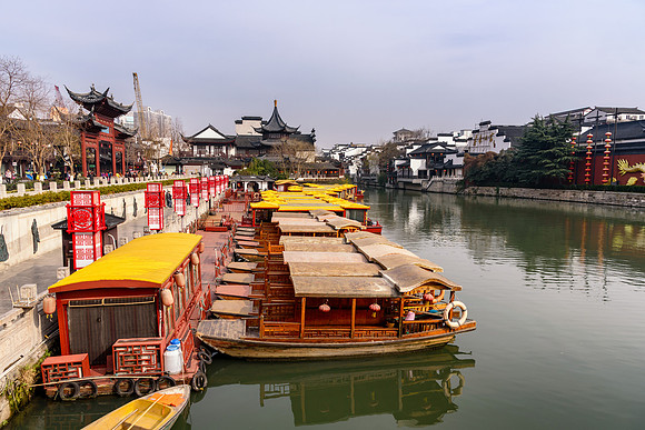 River Qinhuai Nanjing China
