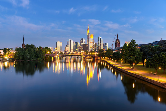 Frankfurt Twilight