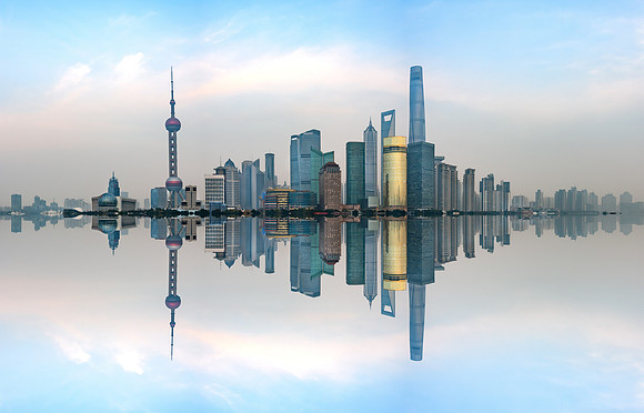 Shanghai Skyline, China