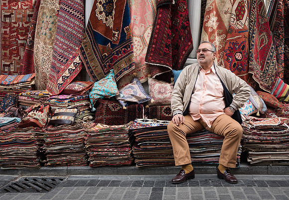 Istanbul - Carpet seller