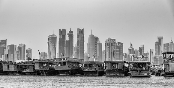 Doha skyline Qatar