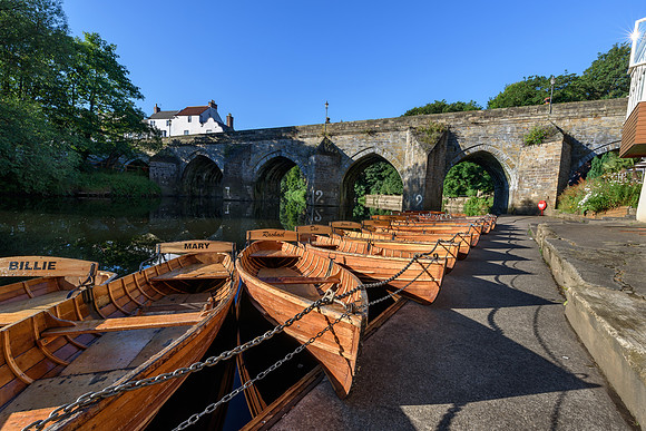 Durham, England UK -Boats