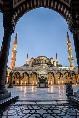 Blue mosque in Istanbul,Turkey