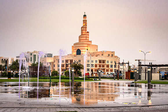 Al Fanar mosque Doha Qatar