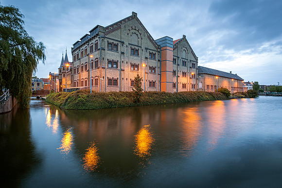 Former prison building Leeuwarden, Holland