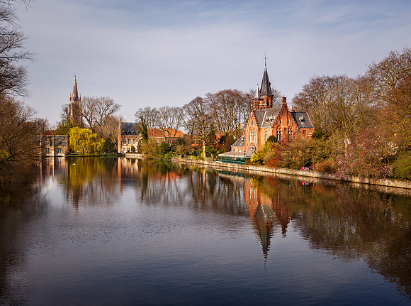 Castle of Bruges Belgium