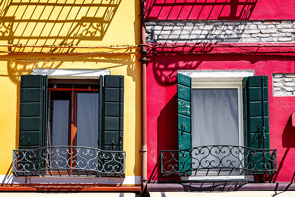 Italian Architecture Burano Venice Italy