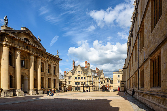 Bridge of Sigh Oxford University England UK