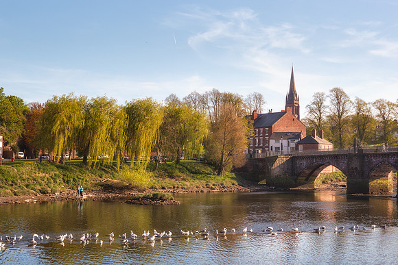 River Dee Chester City UK