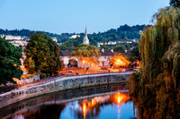 River Avon, Bath city Enland UK