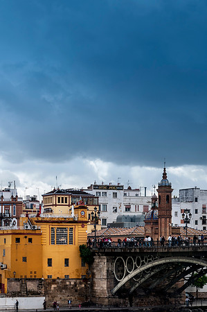 Trian Bridge Seville Spain
