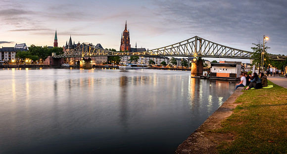 Eiserner Steg Bridge Frankfurt