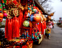 Chinese market stall