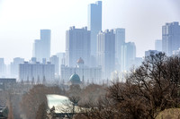 Nanjing skyline, china