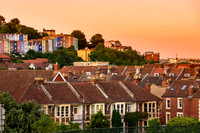 Colourful Houses Bristol UK