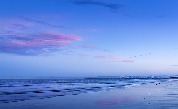 Hartlepool beach, England
