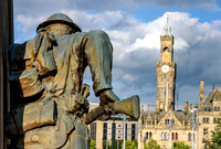 Soldier Statue Bradford UK