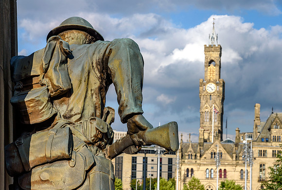 Soldier Statue Bradford UK