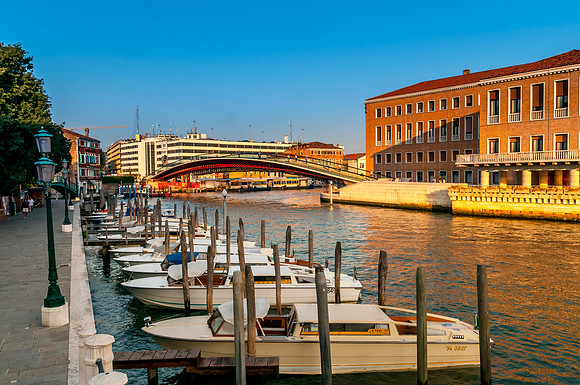 Venice architecture and boats