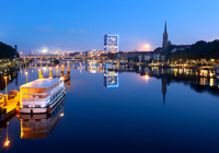 River Weser Bremen Germany