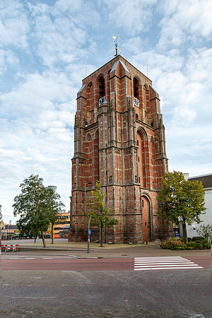 Oldehove tower Leeuwarden netherland