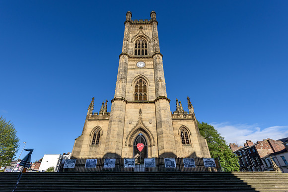Luke church Liverpool England
