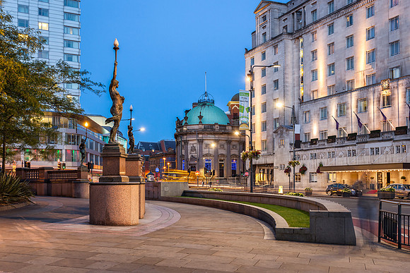 Leeds city center England