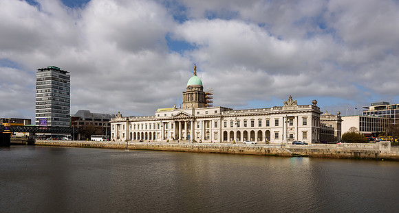 The Custom House building Dublin,Ireland