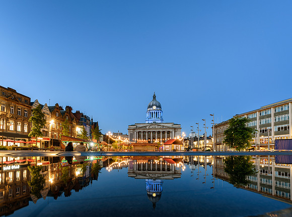 Nottingham Town Hall, England