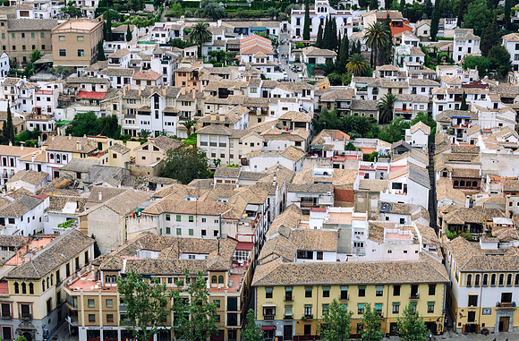 Spanish town Granada