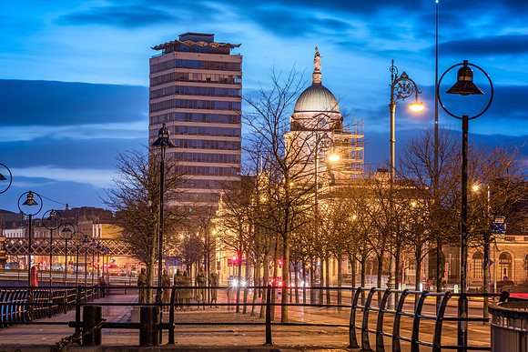 Custom House And Liberty Dublin,Ireland-Europe