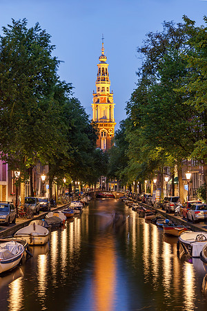 Clock Tower Amsterdam Netherland