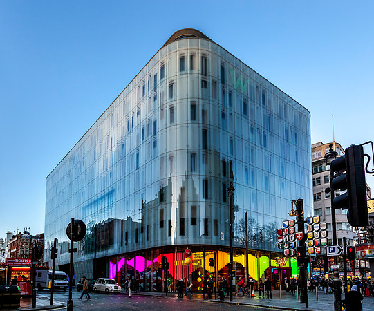 Modern building Leicester Square