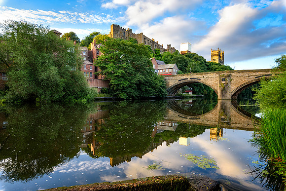 Durham River Weir UK