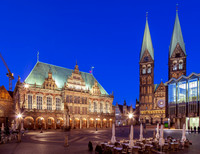 Market square Bremen Germany