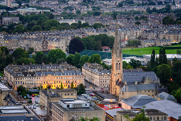 Bath City Skyline Uk