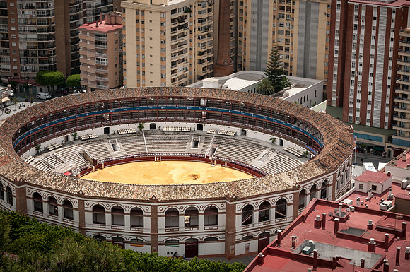 Bullring Malaga Spain