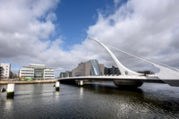 Samuel Beckett bridge in Dublin,Ireland